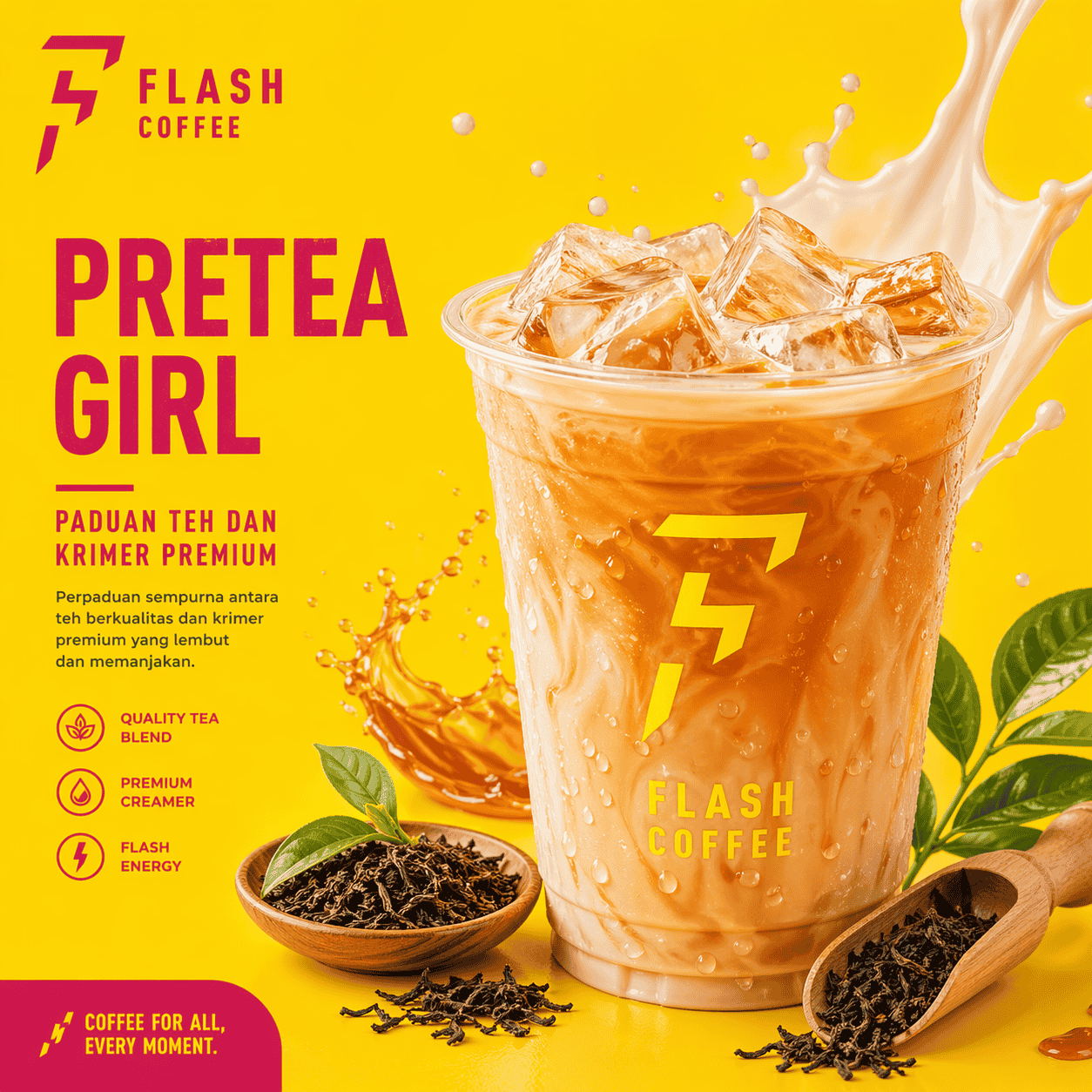 Pretea Girl Flash Coffee
